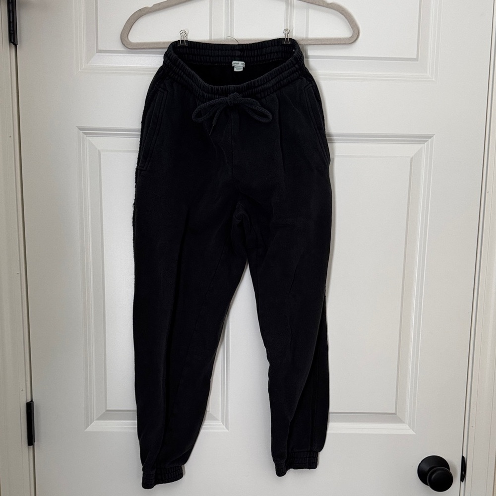 Aerie Black Joggers
